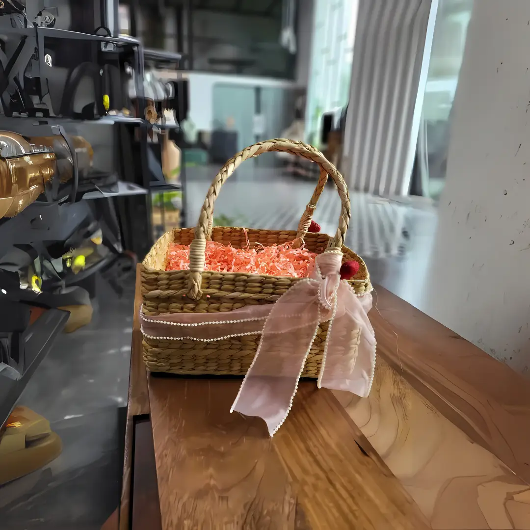 Handcrafted Gift Basket - square